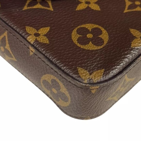 LOUIS VUITTON Shoulder Bag M81896 Monogram canvas Chain Pochette Felice used - Picture 9 of 11